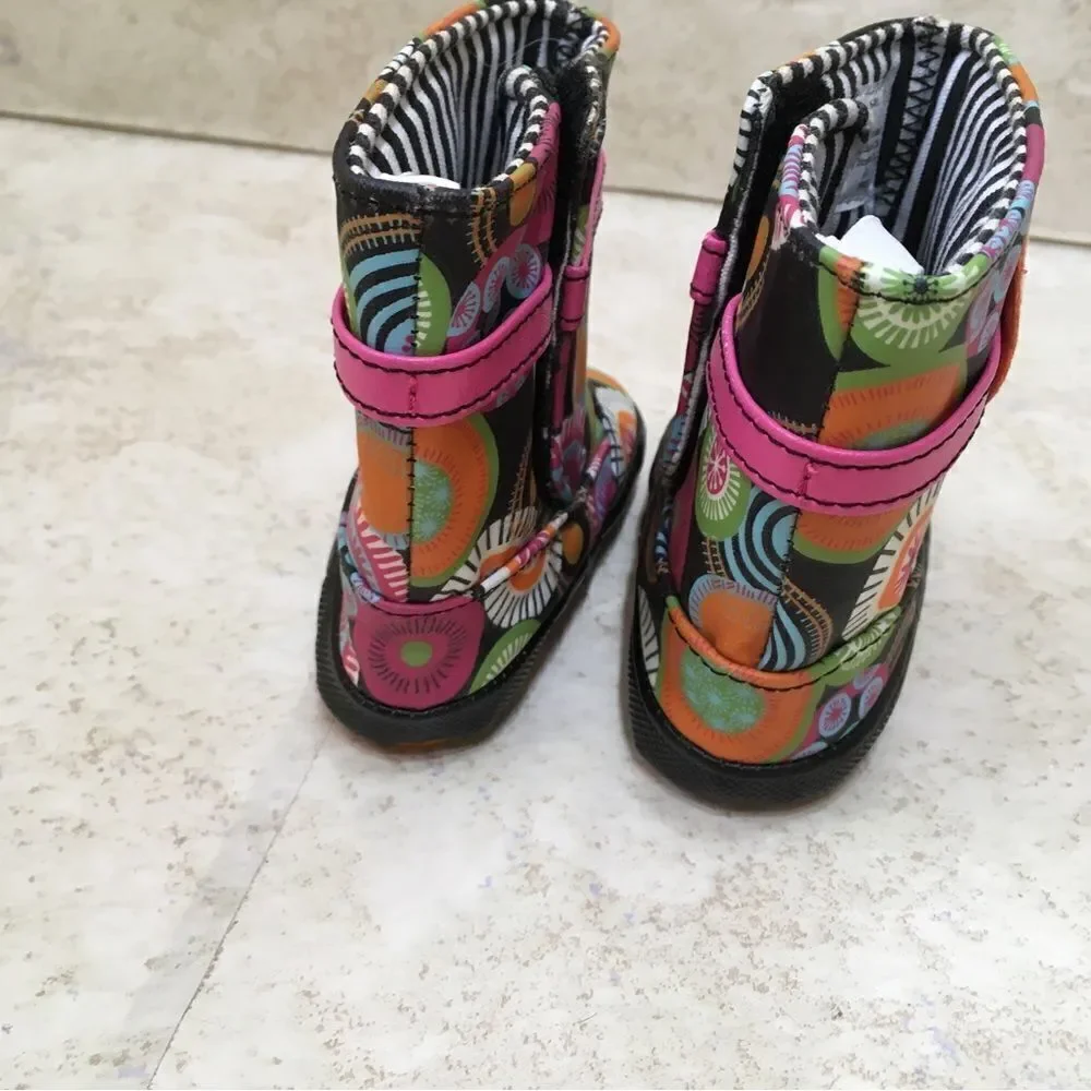 ‎BOHO TRIMFOOT BOOTS